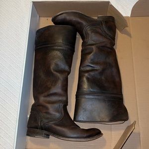 Frye Leather Melissa Trapunto Boot